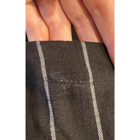 Supply & Demand Striped Dress Women’s Size 2 Faux Wrap Ruffle Trim Sleeve Preppy - Picture 9 of 9